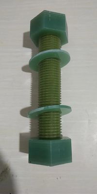 Αντίσταση στην γήρανση FRP Hex Head Bolts Metric Thread Smooth Surface