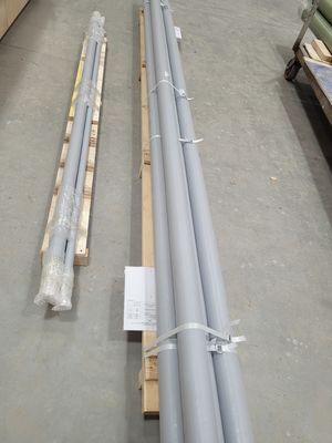12 μέτρα FRP σωλήνα 50PSI-150PSI διάταξη 4 ίντσες ίνες γυαλί σωλήνα