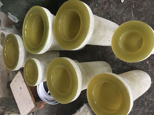 Φλάντζες σωλήνων από πλαστικό PN6-PN16 GRP με φλάντζες και άλεση