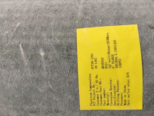 Πεδίο πίεσης PN6-PN16 GRP φλάντσα γυαλί ενισχυμένη πλαστική φλάντσα GRP