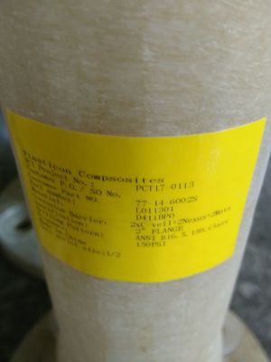 Πίεση PN16 GRP Flange Φύλλα γυαλιού ενισχυμένη πλαστική φλέβα Frp Stub Flange