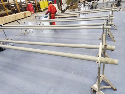 Τρόφιμα από ίνες γυαλιού από γκρι DIN FRP με πάχος 2 mm CLB για το κτίριο