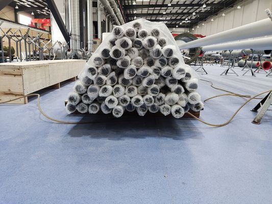 50PSI-150PSI FRP σωλήνας Πολυεστέρα FRP σωλήνας ινών γυαλιού DN25-DN1000
