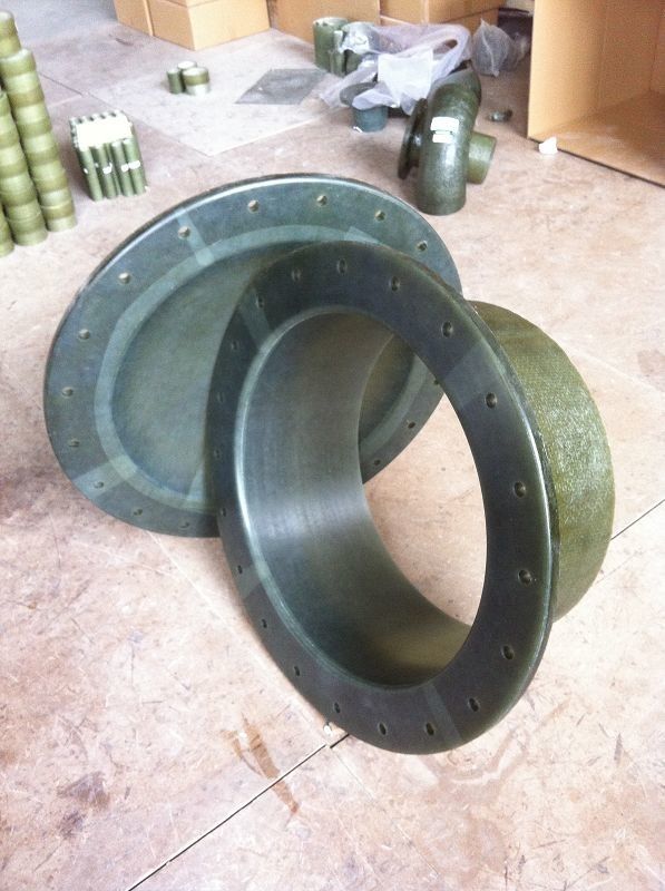 ASME RTP-1 FRP Manhole Manway με κάλυψη θόλου για δεξαμενές και σκάφη FRP
